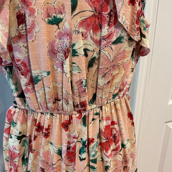 Band of Gypsies Sz Small Floral Halter Jumpsuit - Picture 7 of 9